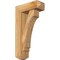 Ekena Millwork Imperial Craftsman Rough Sawn Bracket w/ Offset Brace, Western Red Cedar, 6"W x 16"D x 28"H BKT0604X16X28IMP04RWR - alternate 1